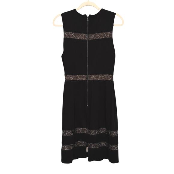 Alice + Olivia Kerrie Lace Panel Sleeveless Sheath Dress - Size 8 - Picture 10 of 11